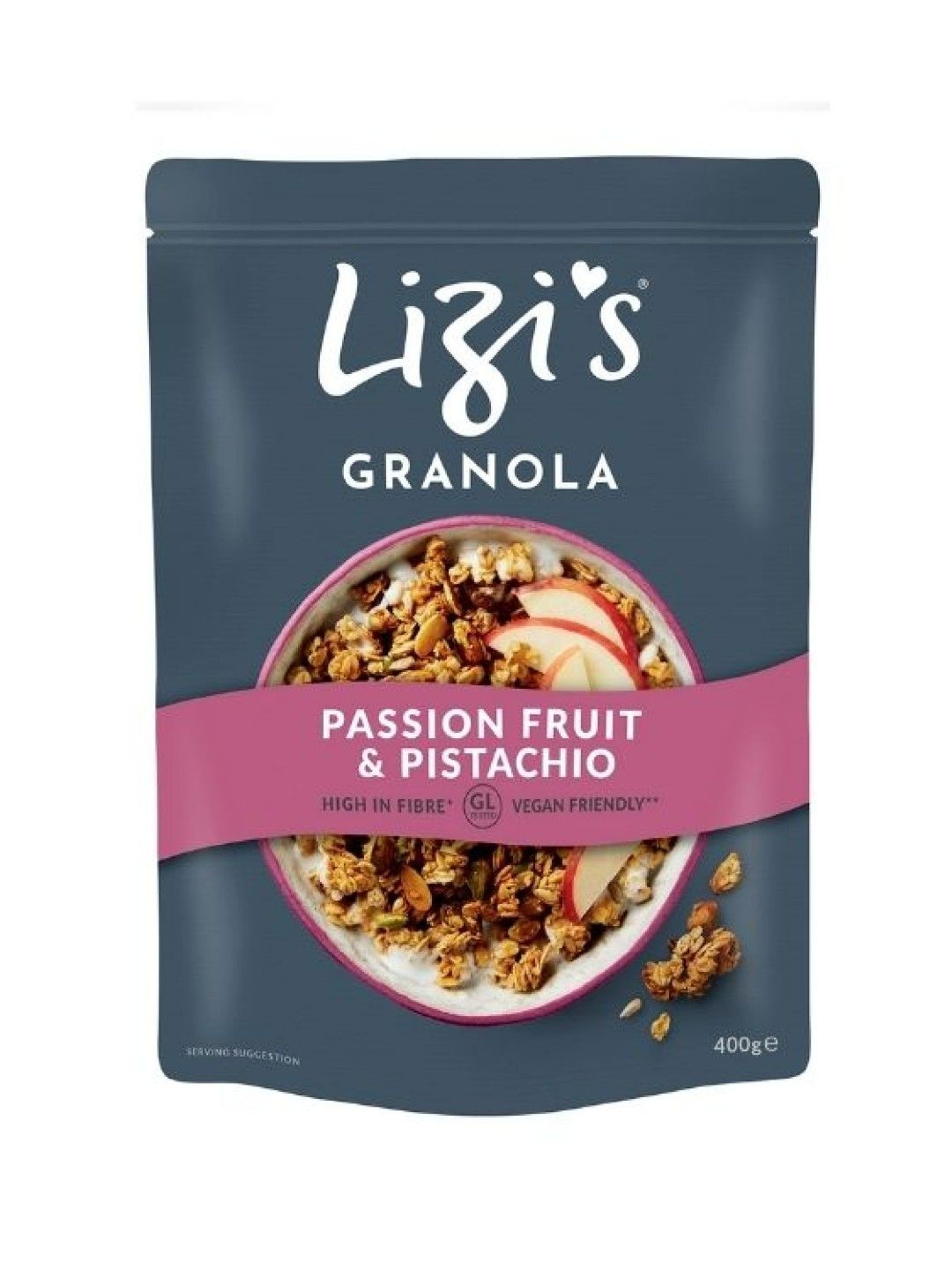 Lizi's Granola Granola Pistachio Passionfruit (400g) edamama